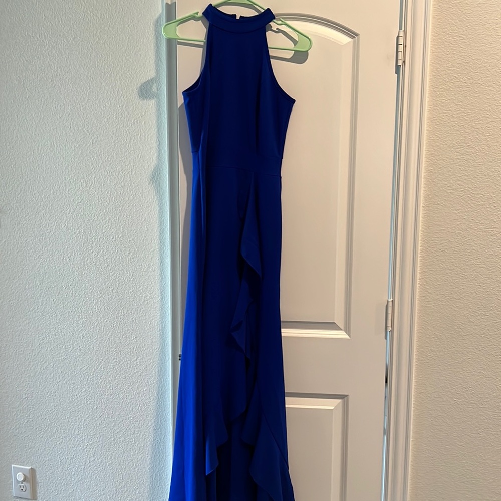 Dark blue dress